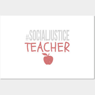 #SocialJustice Teacher - Hashtag for the Resistance Posters and Art